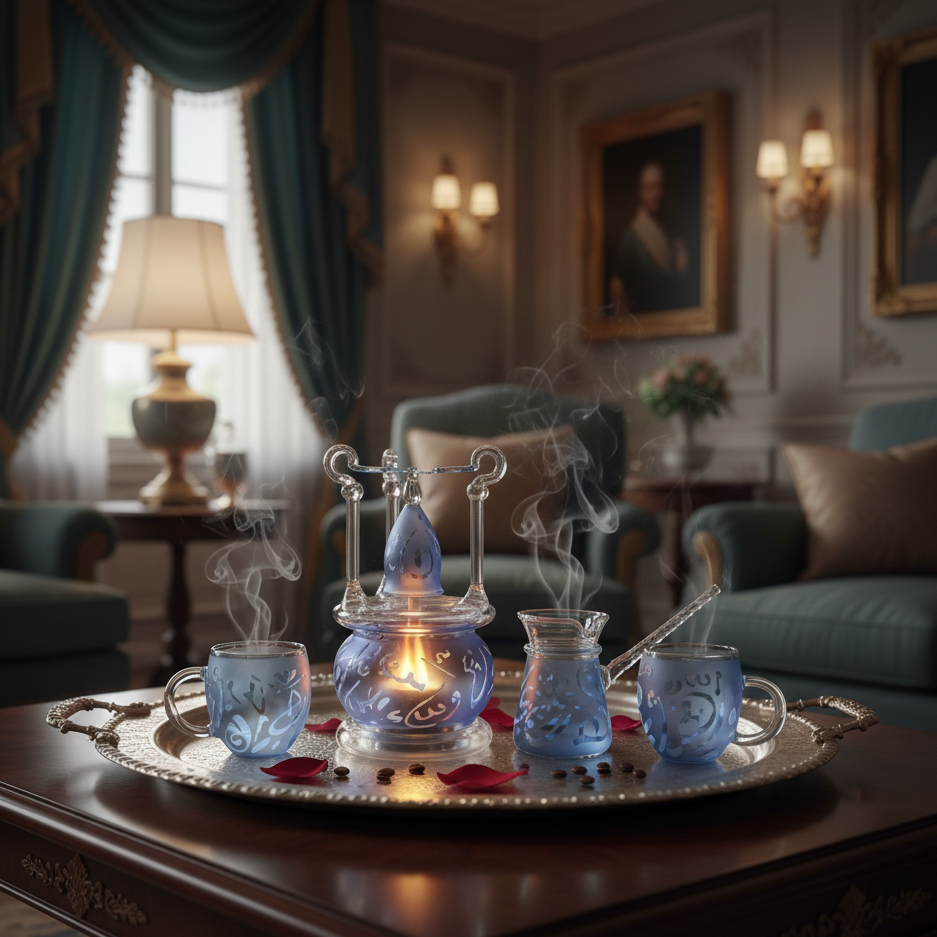 قهوة بيركس زرقاء